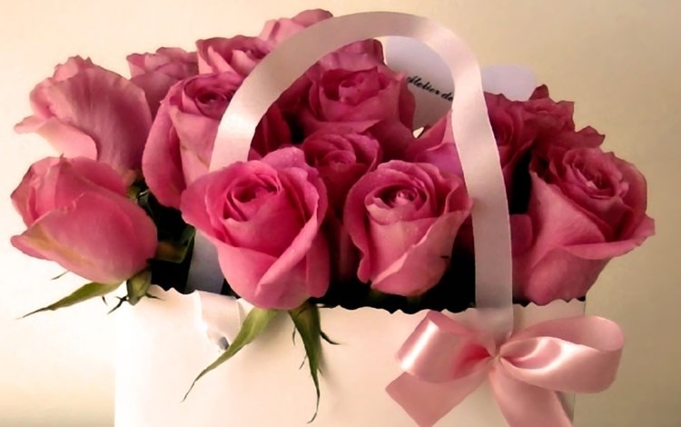 цветы, розы, букет, подарок, flowers, roses, bouquet, gift