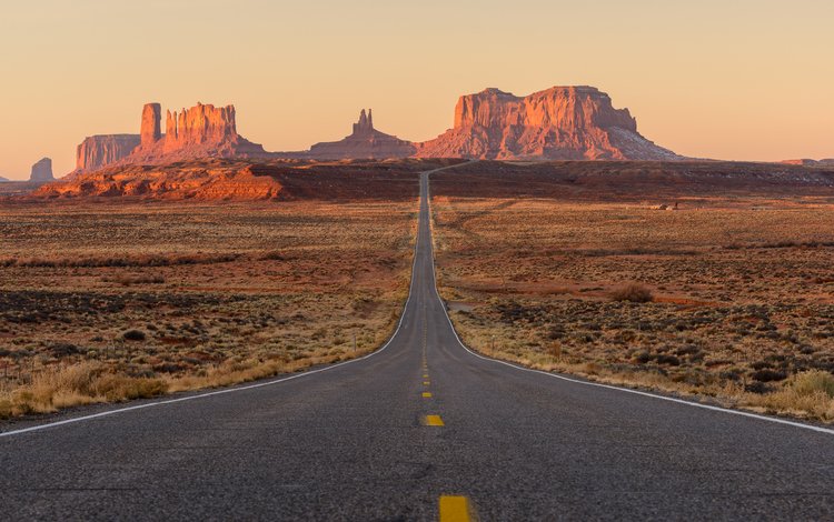 дорога, горы, скалы, пустыня, сша, юта, штат юта, долина монументов, road, mountains, rocks, desert, usa, utah, monument valley