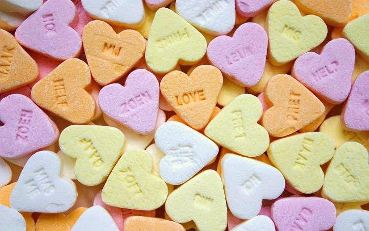 конфеты, любовь, сердца, сердечки, сладкое, десерт, candy, love, heart, hearts, sweet, dessert