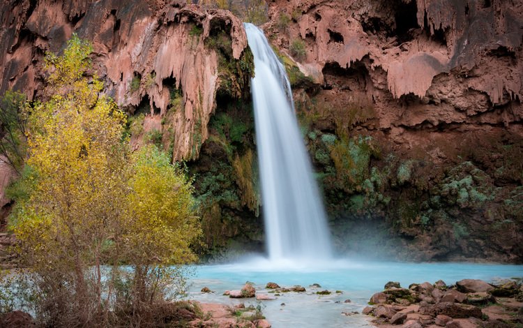 река, скалы, природа, водопад, осень, michael wilson, river, rocks, nature, waterfall, autumn