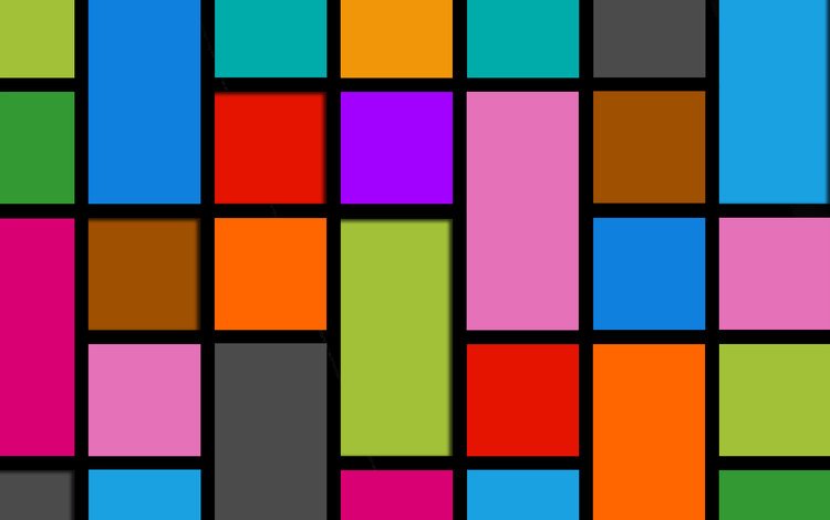 абстракция, разноцветные, квадраты, прямоугольники, abstraction, colorful, squares, rectangles