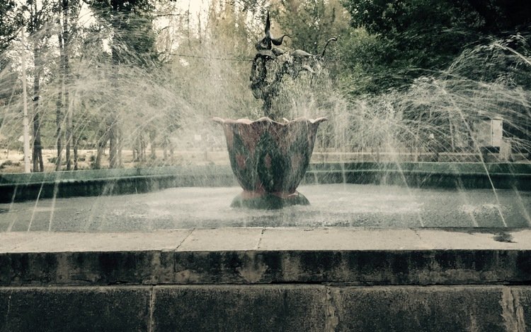 городской фонтан, city fountain