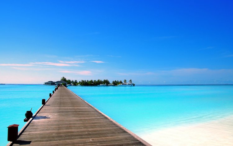 море, пляж, яхты, остров, тропики, мальдивы, sea, beach, yachts, island, tropics, the maldives