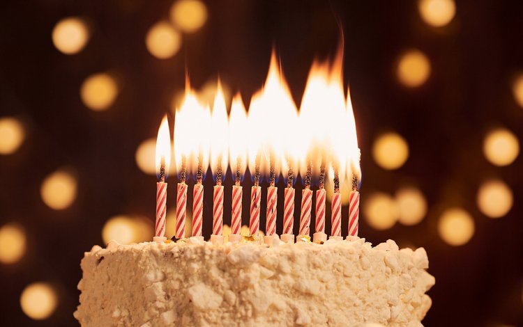 свечи, блики, сладкое, день рождения, торт, десерт, с днем ​​рождения, торт со свечками, candles, glare, sweet, birthday, cake, dessert, happy birthday, a cake with candles