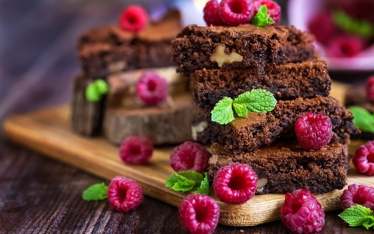 малина, десерт, пирожное, raspberry, dessert, cake