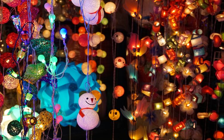 дизайн, фон, снеговик, блеск, праздник, яркие, гирлянда, лампы, design, background, snowman, shine, holiday, bright, garland, lamp