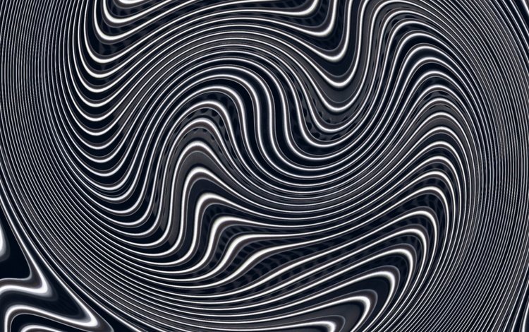 дизайн, фон, чёрно-белое, графика, спираль, вихрь, иллюзия, design, background, black and white, graphics, spiral, vortex, illusion