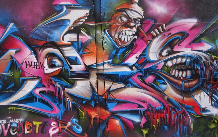 фон, стена, граффити, гранж, фреска, мельбурн, валлпапер, стрит-арт, background, wall, graffiti, grunge, mural, melbourne, wallpaper, street art