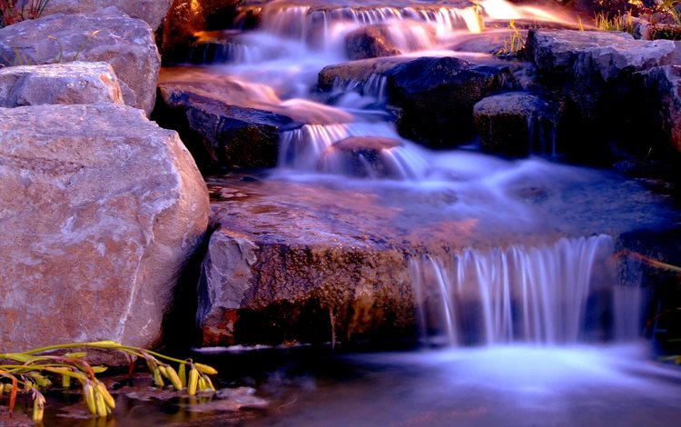 природа, камни, ручей, поток, nature, stones, stream