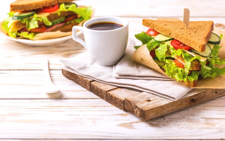 еда, кофе, сыр, хлеб, овощи, завтрак, бутерброды, food, coffee, cheese, bread, vegetables, breakfast, sandwiches