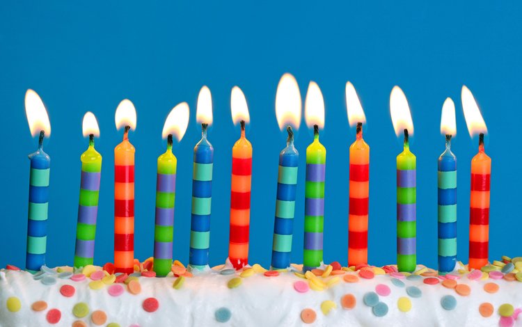 свечи, сладкое, день рождения, торт, десерт, candles, sweet, birthday, cake, dessert
