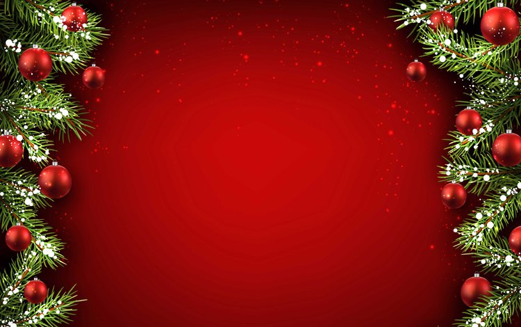новый год, новогодний открытый урок по хору с учащимися 1 кл, елка, шары, украшения, хвоя, ветки, рождество, красный фон, new year, tree, balls, decoration, needles, branches, christmas, red background