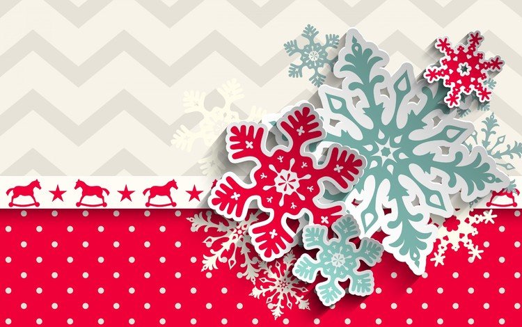 новый год, текстура, снежинки, фон, бумага, узоры, горошек, лошадки, new year, texture, snowflakes, background, paper, patterns, polka dot, horses