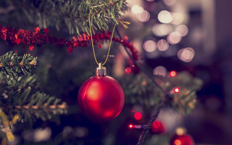 новый год, елка, шар, рождество, гирлянда, new year, tree, ball, christmas, garland
