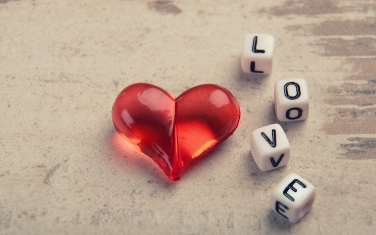 сердечко, буквы, сердце, кубики, любовь, влюбленная, heart, letters, cubes, love