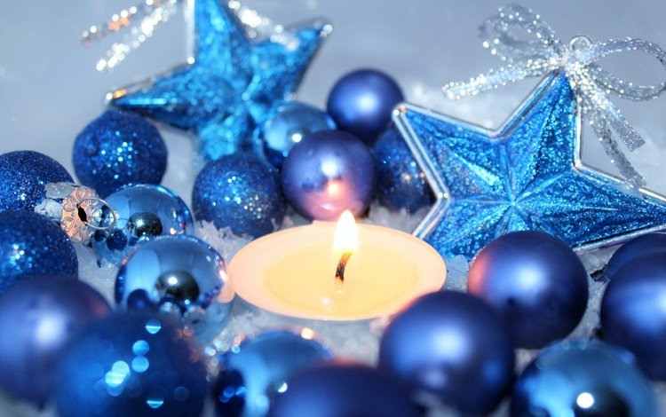 новый год, шары, свеча, рождество, елочные игрушки, new year, balls, candle, christmas, christmas decorations