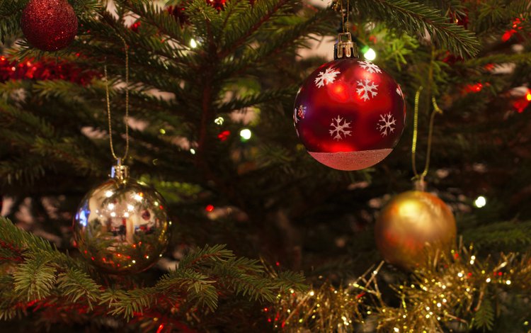 новый год, елка, шары, рождество, елочные игрушки, мишура, new year, tree, balls, christmas, christmas decorations, tinsel