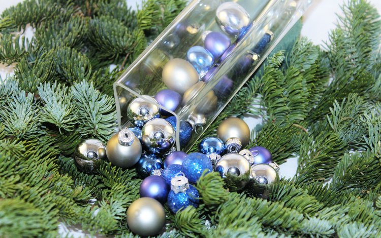 новый год, елка, шары, хвоя, рождество, елочные игрушки, new year, tree, balls, needles, christmas, christmas decorations