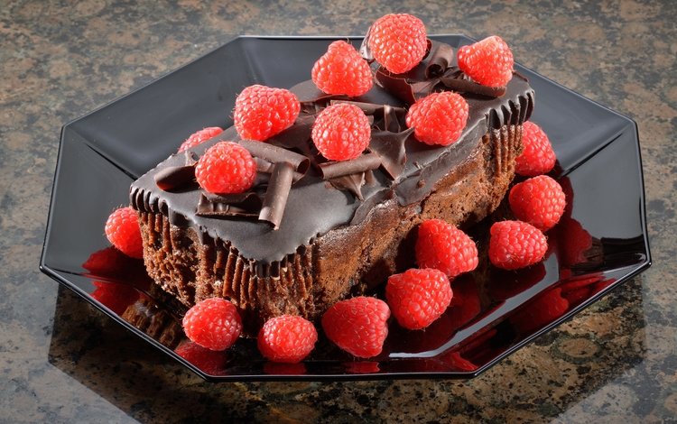 малина, ягоды, шоколад, сладкое, торт, десерт, пирожное, raspberry, berries, chocolate, sweet, cake, dessert