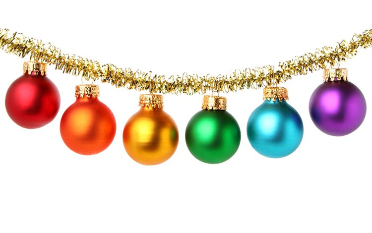 шары, шарики, белый фон, рождество, мишура, balls, white background, christmas, tinsel