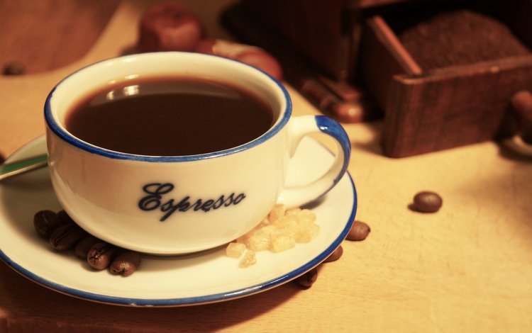 напиток, кофе, чашка, кофейные зерна, эспрессо, drink, coffee, cup, coffee beans, espresso