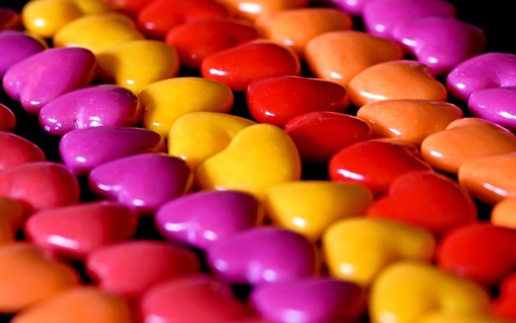 конфеты, сладости, сердце, цветные, сердечки, драже, candy, sweets, heart, colored, hearts, pills