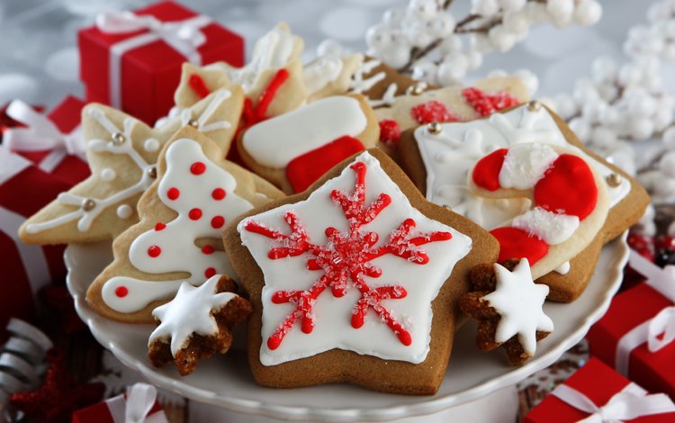 рождество, печенье, выпечка, christmas, cookies, cakes