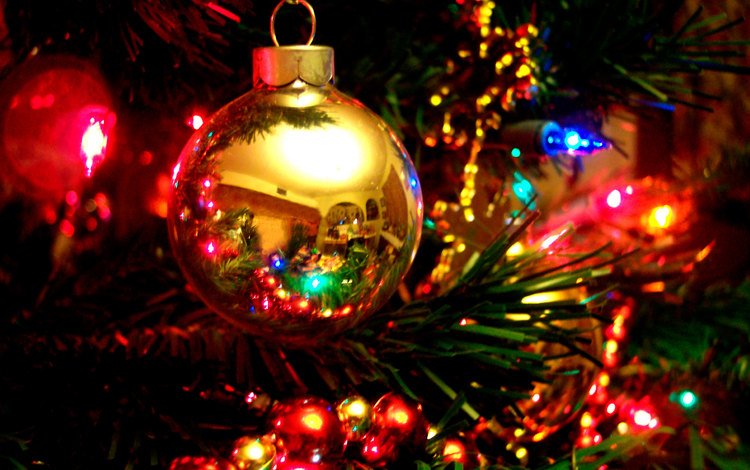 новый год, елка, шары, рождество, елочные игрушки, гирлянда, new year, tree, balls, christmas, christmas decorations, garland