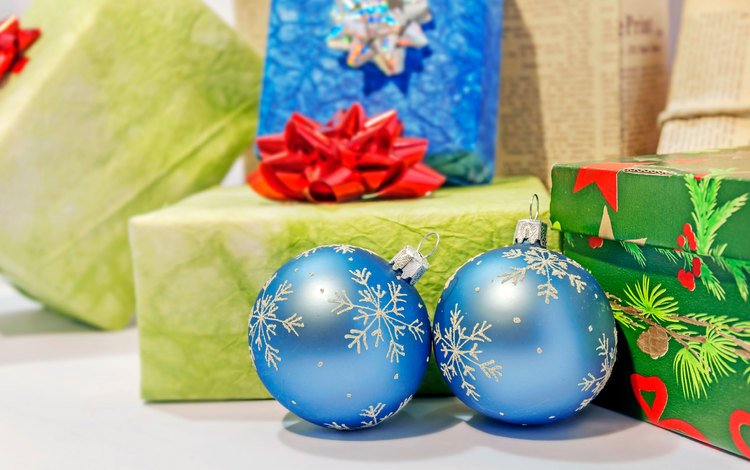 новый год, шары, подарки, рождество, new year, balls, gifts, christmas