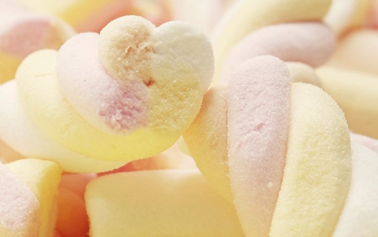 сладости, зефир, крупным планом, маршмэллоу, sweets, marshmallows, closeup, marshmallow
