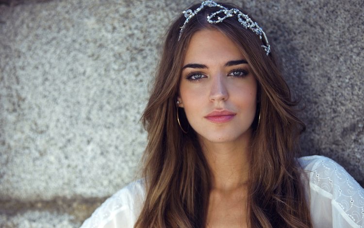 девушка, взгляд, модель, волосы, лицо, клара алонсо, girl, look, model, hair, face, clara alonso