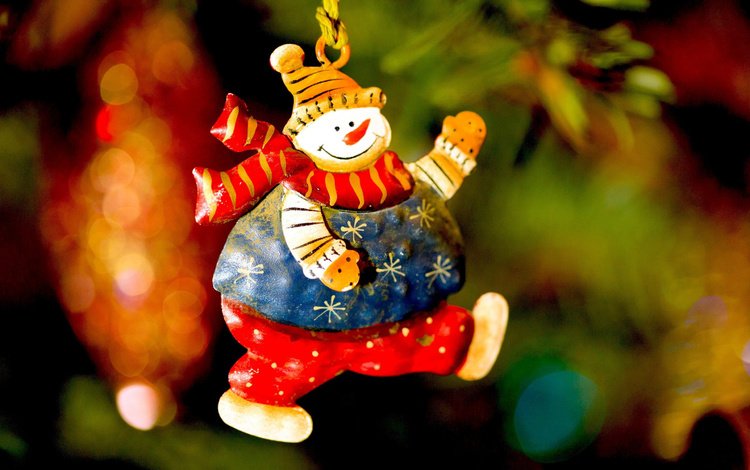 новый год, игрушка, снеговик, рождество, елочные украшения, new year, toy, snowman, christmas, christmas decorations