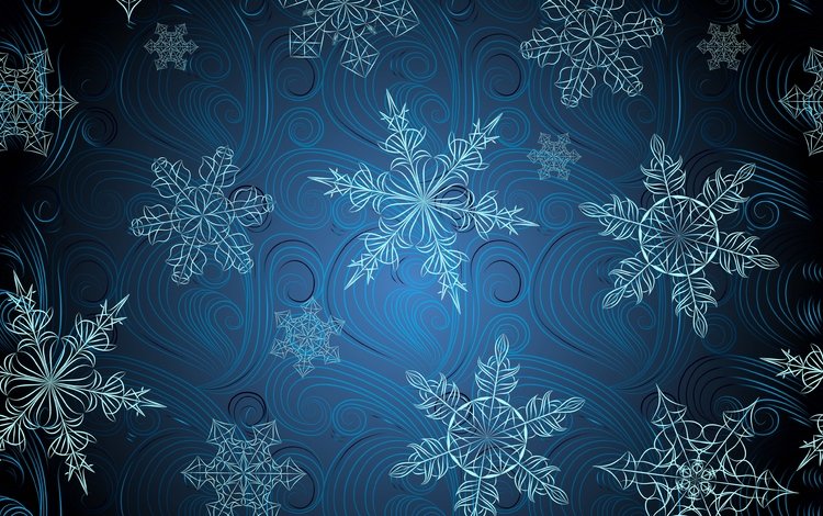 текстура, снежинки, фон, узор, texture, snowflakes, background, pattern