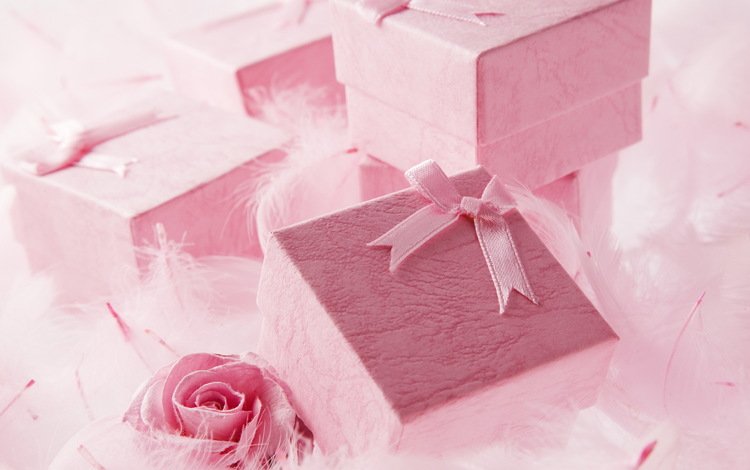 подарки, розовые, праздник, коробки, сюрприз, gifts, pink, holiday, box, surprise