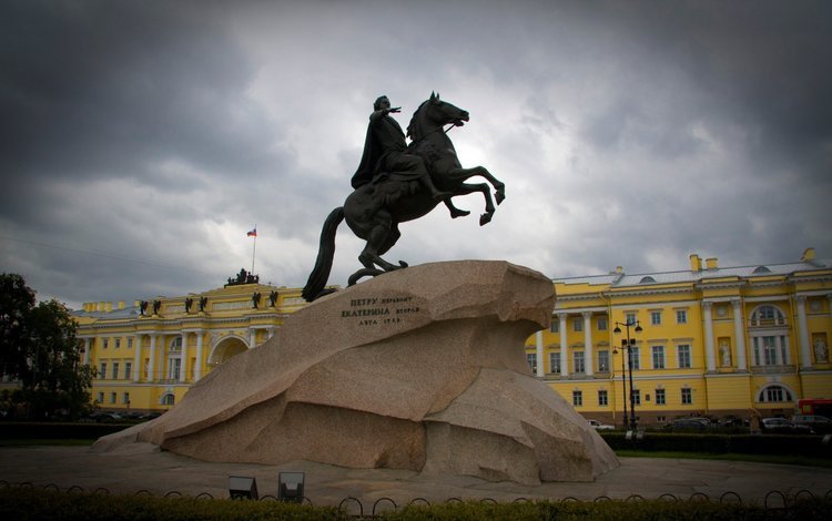 россия, санкт-петербург, памятник, медный всадник, russia, saint petersburg, monument, the bronze horseman