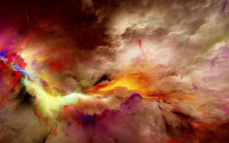 космос, цвета, дым, графика, туманность, 3д, space, color, smoke, graphics, nebula, 3d