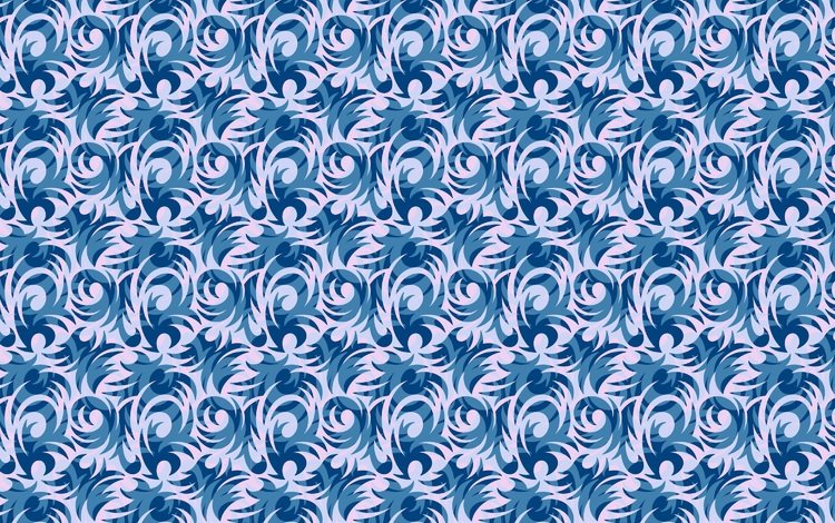 текстура, синий, узор, белый, завитушки, texture, blue, pattern, white, curls