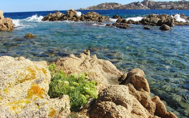 скалы, природа, море, италия, ла-маддалена, rocks, nature, sea, italy, la maddalena