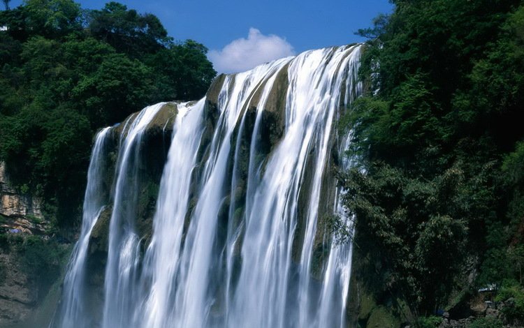 вода, природа, пейзаж, водопад, water, nature, landscape, waterfall