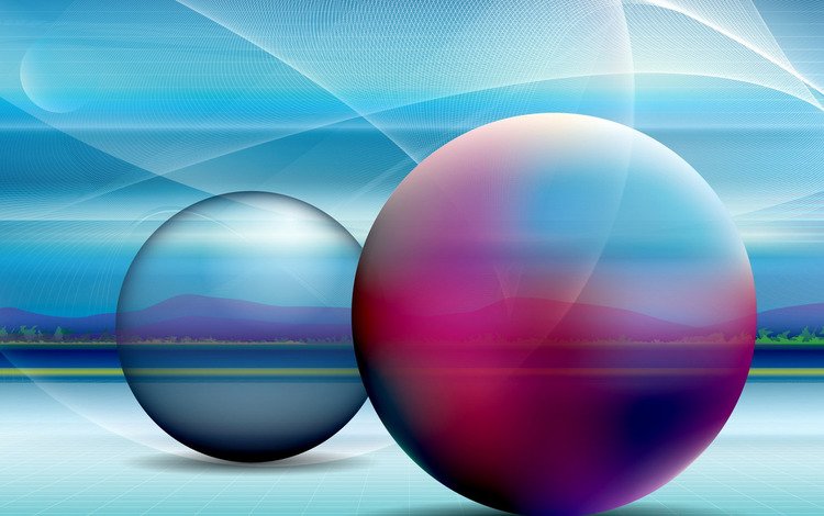 фон, цвет, форма, сфера, даль, шар, background, color, form, sphere, dal, ball