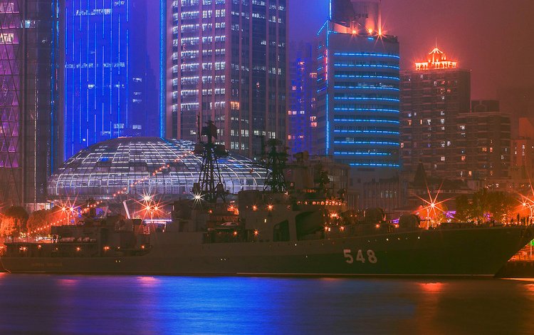 корабль, китай, большой, противолодочный, визит, адмирал пантелеев, ship, china, large, anti-submarine, visit, admiral panteleyev