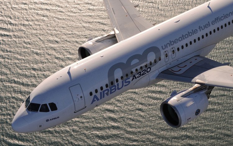 море, airbus, авиалайнер, airbus a320, a320, airbus a320neo, sea, airliner