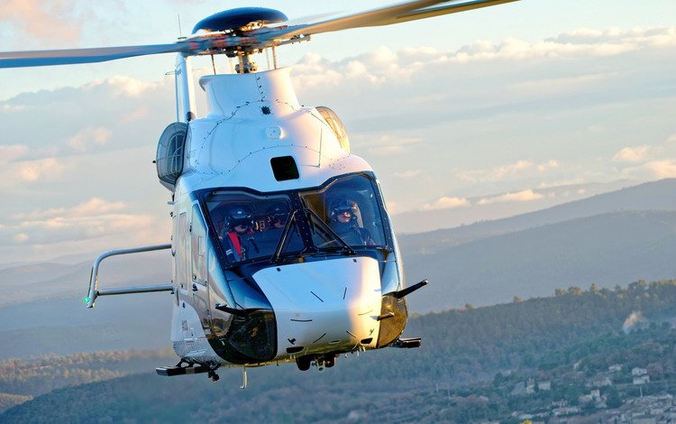вертолет, airbus helicopters, h160, airbus h160, helicopter