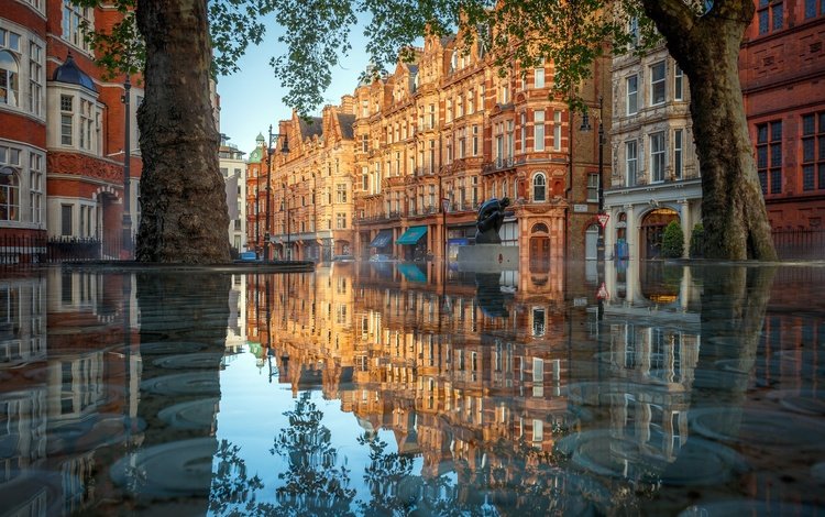 отражение, лондон, город, reflection, london, the city