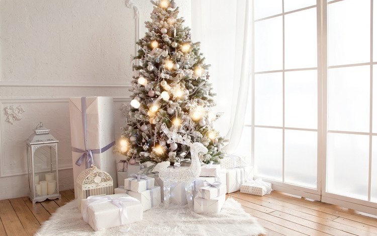 белая, новый год, xmas, елка, дезайн, украшения, счастливого рождества, интерьер, новогодняя елка, подарки, дома, игрушки, рождество, white, new year, tree, design, decoration, merry christmas, interior, christmas tree, gifts, home, toys, christmas