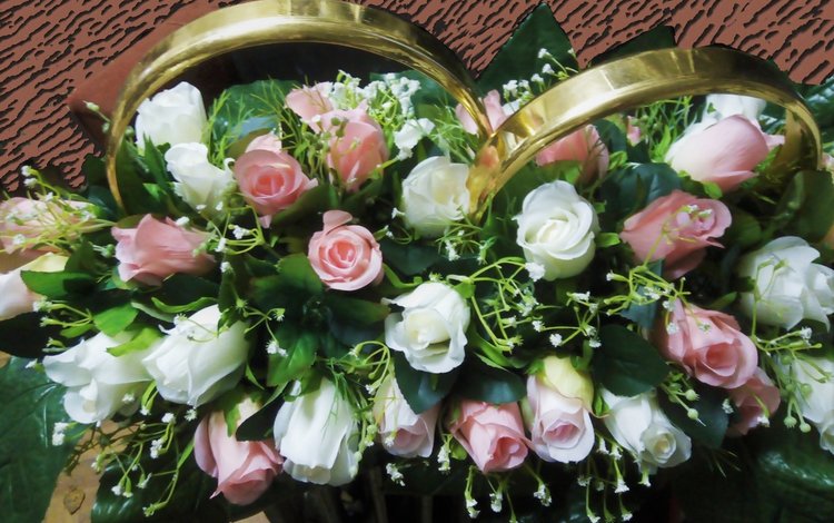 цветы, украшения, розы, свадьба, flowers, decoration, roses, wedding