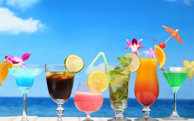 небо, тропики, напиток, море, пляж, лето, фрукты, коктейль, коктейли, the sky, tropics, drink, sea, beach, summer, fruit, cocktail, cocktails