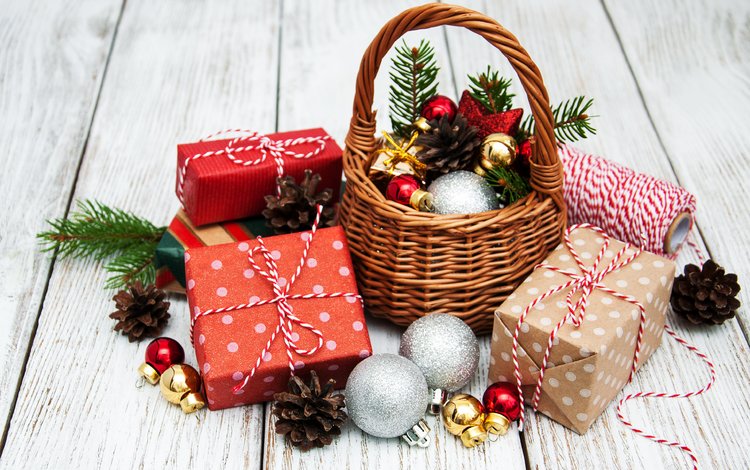 новый год, подарки, игрушки, праздник, шишки, новогодние украшения, композиция, olena rudo, new year, gifts, toys, holiday, bumps, christmas decorations, composition