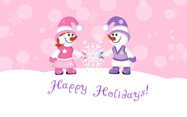 рисунок, новый год, фон, праздник, рождество, снеговики, снежинка, figure, new year, background, holiday, christmas, snowmen, snowflake