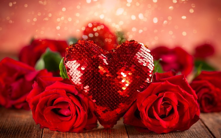 сердце, блеск, любовь, подарок, красные розы, любовь сердце, heart, shine, love, gift, red roses